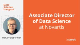 Open Source in Pharma | Harvey Lieberman | Data Science Hangout